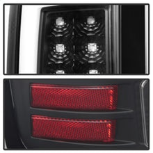 Load image into Gallery viewer, Spyder 07-13 GMC Sierra 1500 V2 Light Bar LED Tail Lights - Black (ALT-YD-GS07V2-LBLED-BK)