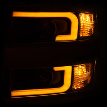 Load image into Gallery viewer, ANZO Projector Headlights 15-17 Chevrolet Silverado 2500HD / 3500HD Black w/ Chrome Rim