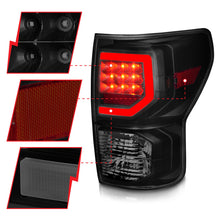Load image into Gallery viewer, Anzo 07-11 Toyota Tundra Full LED Tailights Black Housing Smoke Lens G2 (w/C Light Bars)