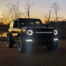 Load image into Gallery viewer, ORACLE Lighting 21-22 Ford Bronco Triple LED Fog Light Kit for Steel Bumper - White NO RETURNS
