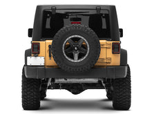 Load image into Gallery viewer, Raxiom 07-18 Jeep Wrangler JK Axial Series LED Halo Tail Lights- Black Housing (Dark Smoked Lens)