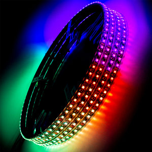 Oracle LED Illuminated Wheel Rings - ColorSHIFT Dynamic - ColorSHIFT - Dynamic NO RETURNS