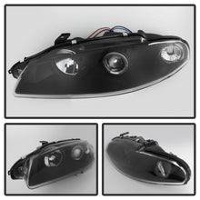 Load image into Gallery viewer, Spyder Mitsubishi Eclipse 97-99 Projector Headlights LED Halo Black High H1 Low H1 PRO-YD-ME97-HL-BK