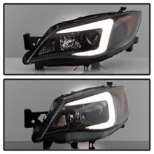 Load image into Gallery viewer, Spyder Subaru WRX 08-09 Projector Headlights - HID Model Only - Black PRO-YD-SWRX08-HID-LBDRL-BK