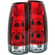 Load image into Gallery viewer, ANZO 1999-2000 Cadillac Escalade Taillights Red/Clear - New Gen