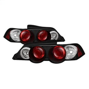 Spyder Acura RSX 02-04 Euro Style Tail Lights Black ALT-YD-ARSX02-BK