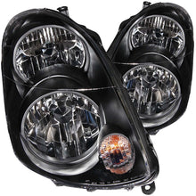 Load image into Gallery viewer, ANZO 2003-2004 Infiniti G35 Crystal Headlights Black