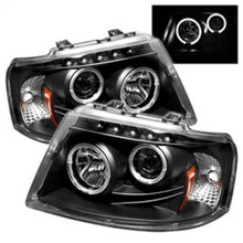 Load image into Gallery viewer, Spyder Ford Expedition 03-06 Projector Headlights LED Halo LED Blk (Not Included) PRO-YD-FE03-HL-BK