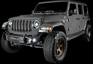 Oracle Jeep Wrangler JL Smoked Lens LED Front Sidemarkers NO RETURNS