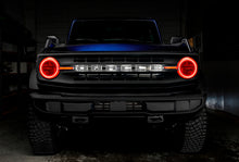 Load image into Gallery viewer, Oracle 21-22 Ford Bronco Headlight Halo Kit w/DRL Bar - Base Headlights ColorSHIFT -w/RF Controller