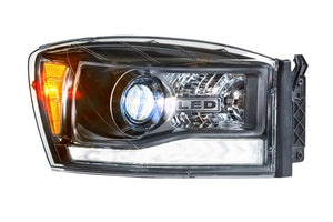 Dodge Ram (06-08): XB Hybrid LED Headlights