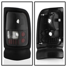 Load image into Gallery viewer, Xtune Dodge Ram 1500/2500/3500 94-01 Euro Style Tail Lights Black ALT-ON-DRAM94-BK