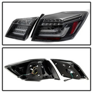 Spyder Honda Accord 2013-2015 4DR LED Tail Lights - Black ALT-YD-HA13LED-LED-BK