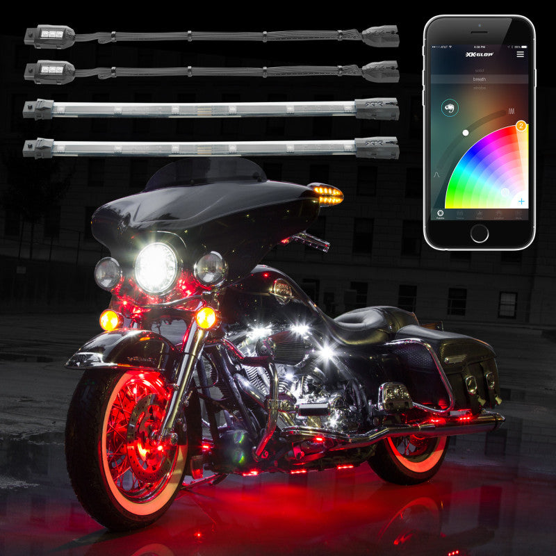 XK Glow Strip Million Color XKCHROME ATV Motorcycle LED Accent