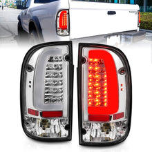 Load image into Gallery viewer, ANZO 95-00 Toyota Tacoma LED Taillights Chrome Housing Clear Lens (Pair)