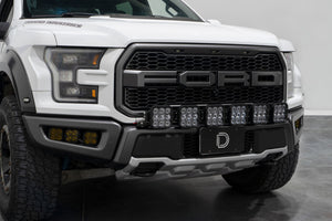 Diode Dynamics 17-20 Ford Raptor SS5 Grille CrossLink Lightbar Kit - Pro White Combo