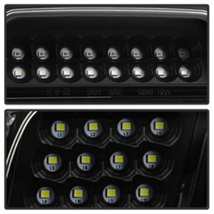 xTune 14-16 Chevrolet Silverado 1500 LED 3rd Brake Light - Black (BKL-CSIL14-LED-BK)