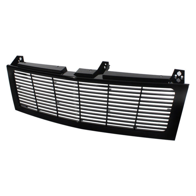 Xtune Chevy Silverado 1500/2500/3500 99-02 Horizontal Front Grille Black GRI-SP-CS99-CT-H-BK