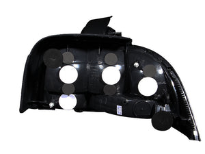 ANZO 1994-1998 Ford Mustang Taillights Black