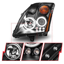 Load image into Gallery viewer, ANZO 2007-2012 Nissan Sentra Projector Headlights Black