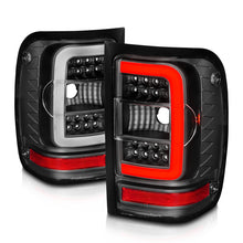 Load image into Gallery viewer, ANZO 2001-2011 Ford  Ranger LED Tail Lights w/ Light Bar Black Housing Clear Lens