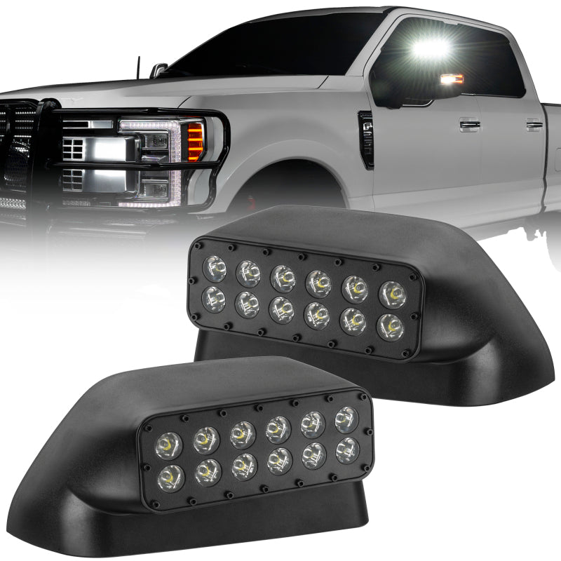ORACLE Lighting 17-22 Ford Super Duty LED Off-Road Side Mirror Ditch Lights NO RETURNS