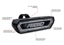 Load image into Gallery viewer, Rigid Industries Chase Tail Light Kit w/ Mounting Bracket - Amber
