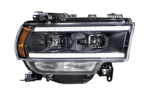 XB Hybrid LED Headlights: Dodge Ram HD (2019+) (Pair / ASM)
