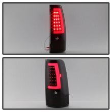 Load image into Gallery viewer, xTune Chevy Silverado 1500/2500/3500 99-02 Version 3 Tail Lights Black Smoke ALT-ON-CS99V3-LBLED-BSM