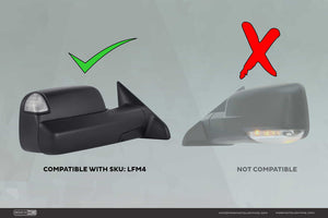 Dodge Ram (09-18): XB LED Mirror Lights (Corner)