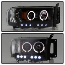 Load image into Gallery viewer, Spyder Dodge Ram 1500 02-05/Ram 2500 03-05 Projector Headlights LED Halo LED Blk PRO-YD-DR02-HL-BK