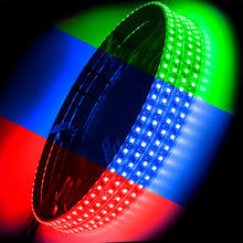Load image into Gallery viewer, Oracle LED Illuminated Wheel Rings - ColorSHIFT - 15in. - ColorSHIFT No Remote NO RETURNS