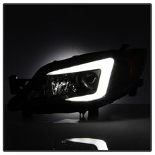 Load image into Gallery viewer, Spyder Subaru WRX 08-09 Projector Headlights - Halogen Model Only - Black PRO-YD-SWRX08-LBDRL-BK
