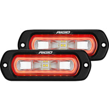 Load image into Gallery viewer, Rigid Industries SR-L Series Flush Mount LED Spreader Pair w/ Red Halo - Universal