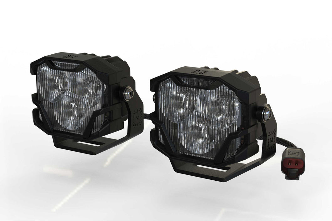 Morimoto 4Banger LED Pods: HXB Wide Beam