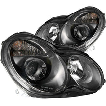 Load image into Gallery viewer, ANZO 2001-2007 Mercedes Benz C Class W203 Projector Headlights Black