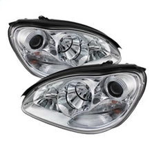 Load image into Gallery viewer, Spyder Mercedes Benz S-Class 03-06 Projector Headlights Xenon/HID Model- Chrm PRO-YD-MBW220-HID-C