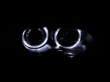Load image into Gallery viewer, ANZO 2000-2003 BMW 3 Series E46 Projector Headlights w/ Halo Black
