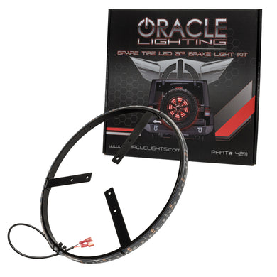 Oracle LED Illuminated Wheel Ring 3rd Brake Light - Red SEE WARRANTY