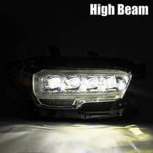 Load image into Gallery viewer, AlphaRex 16-21 Toyota Tacoma NOVA-Series LED Projector Headlights Black