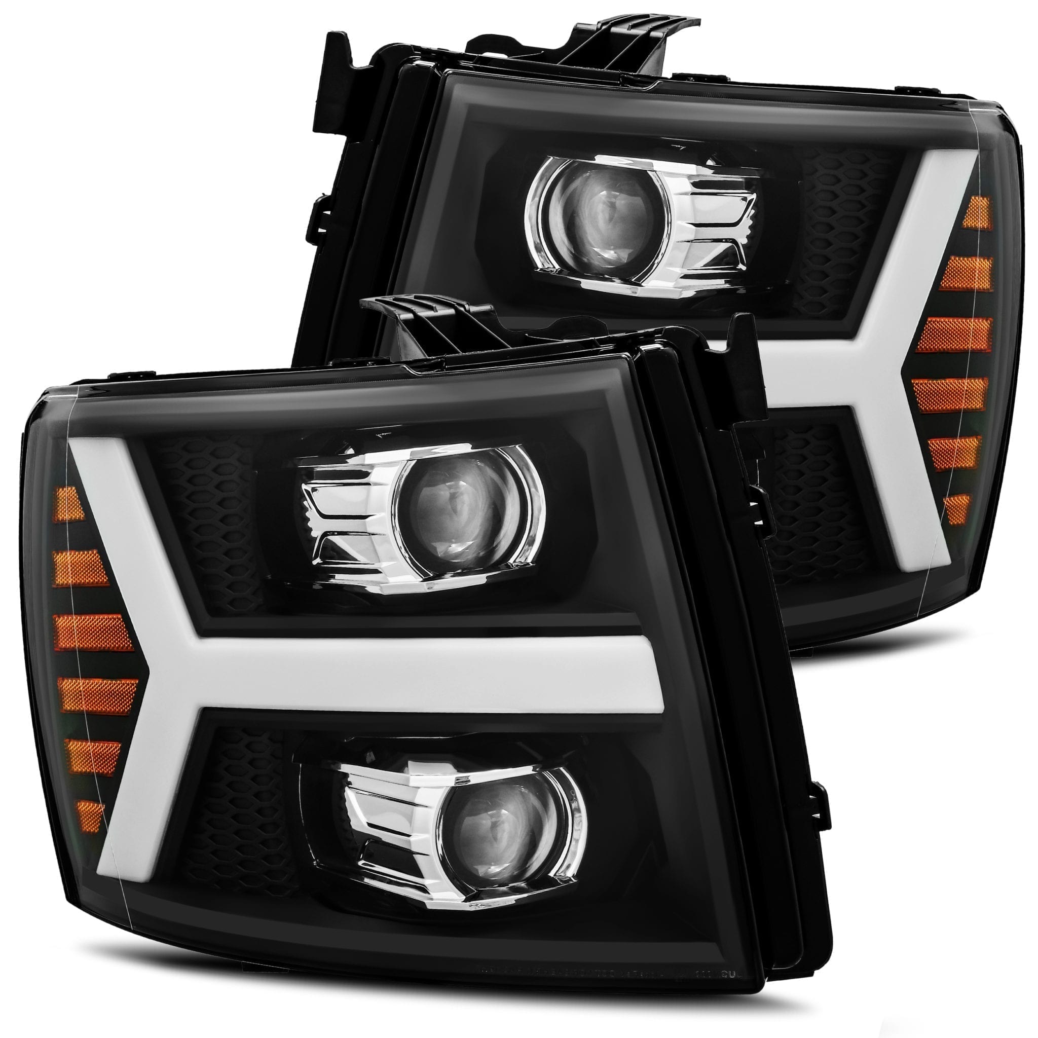 AlphaRex 07-13 Chevrolet Silverado PRO-Series Projector Headlights