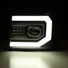 Load image into Gallery viewer, AlphaRex 07-13 GMC Sierra PRO-Series Projector Headlights Jet Black