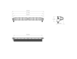 Baja Design S8 LED, Light Bar. 20 Inch Driving/Combo Light