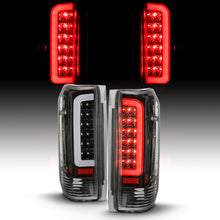 Load image into Gallery viewer, ANZO 1987-1996 Ford F-150 LED Taillights Black Housing Clear Lens (Pair)