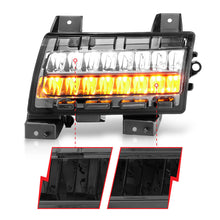 Load image into Gallery viewer, ANZO 2018-2021 Jeep Wrangler LED Side Markers Chrome Housing Smoke Lens w/ Seq. Signal Sport Bulb