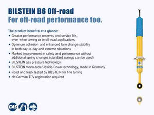 Bilstein 4600 Series 15-17 Chevrolet Colorado 4WD Front 46mm Monotube Shock Absorber