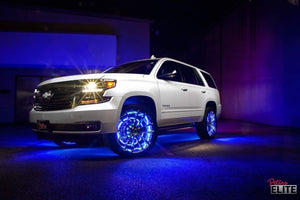 Oracle LED Illuminated Wheel Rings - ColorSHIFT - 15in. - ColorSHIFT No Remote