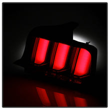 Load image into Gallery viewer, Spyder 05-09 Ford Mustang (Red Light Bar) LED Tail Lights - Black ALT-YD-FM05V3-RBLED-BK