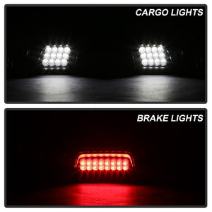 xTune 14-16 Chevrolet Silverado 1500 LED 3rd Brake Light - Black (BKL-CSIL14-LED-BK)
