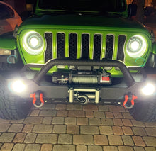 Load image into Gallery viewer, Oracle Jeep JL/Gladiator JT Oculus Switchback Bi-LED Projector Headlights - Amber/White Switchback